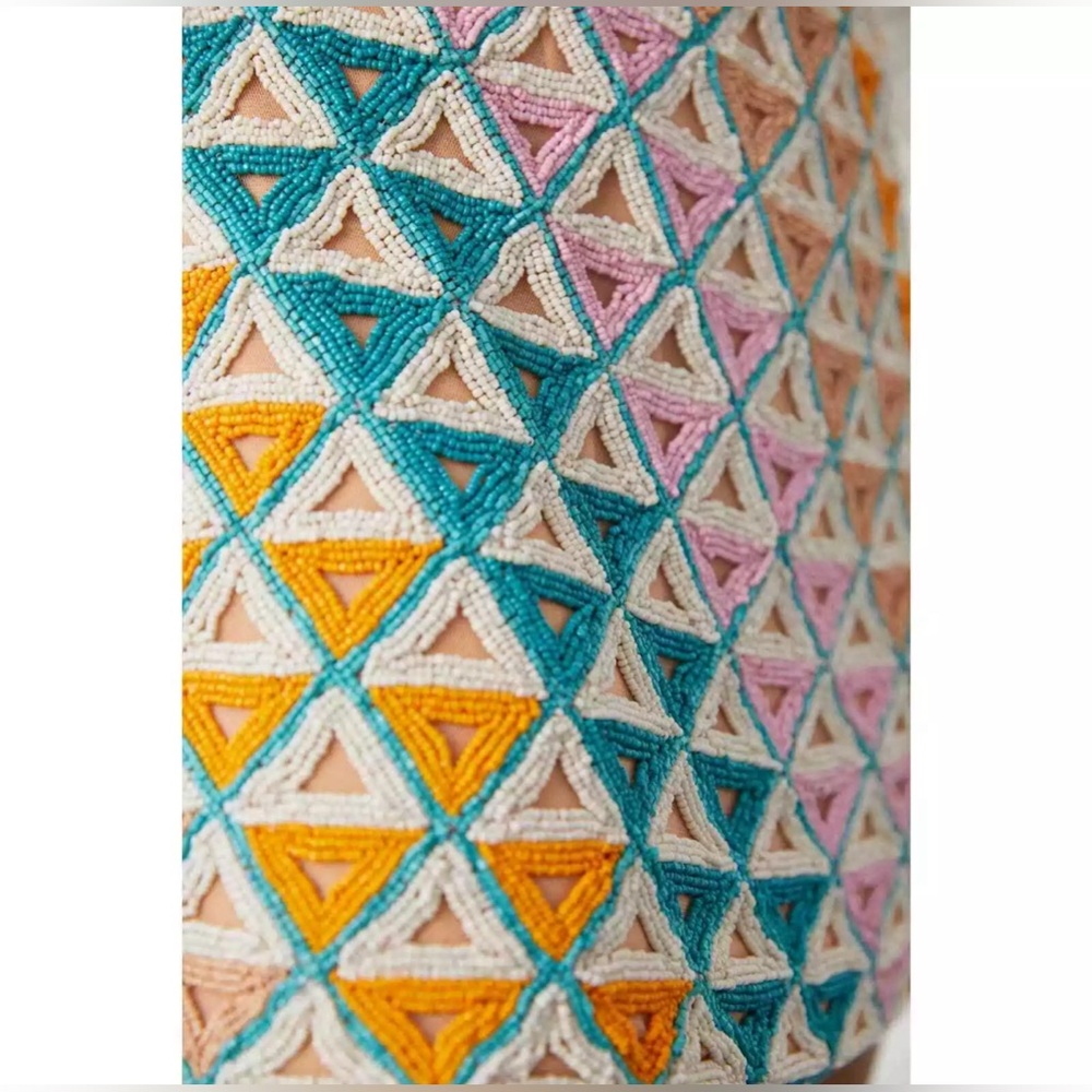 NWT Anthropologie Walter Baker Slim Hand-Beaded Mini Skirt Size 10 - Picture 5 of 11
